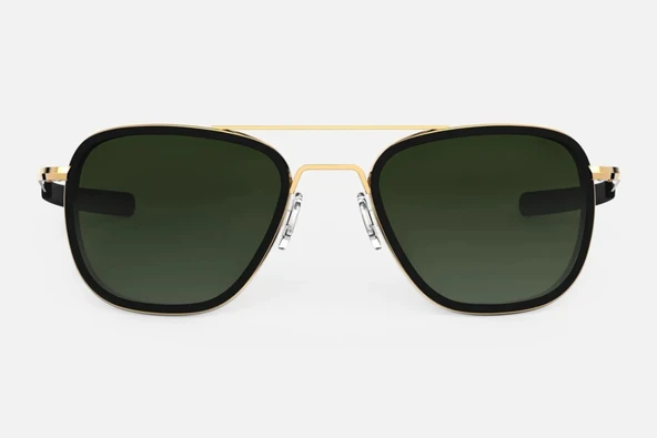 Randolph AL021 AVIATOR INLAY 23K GOLD 58 Unisex Güneş Gözlüğü ürün görseli 1
