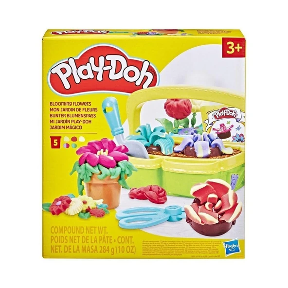 G0492 Play-Doh Renkli Çiçekler Botanik Oyun Seti +3 yaş ürün görseli 1