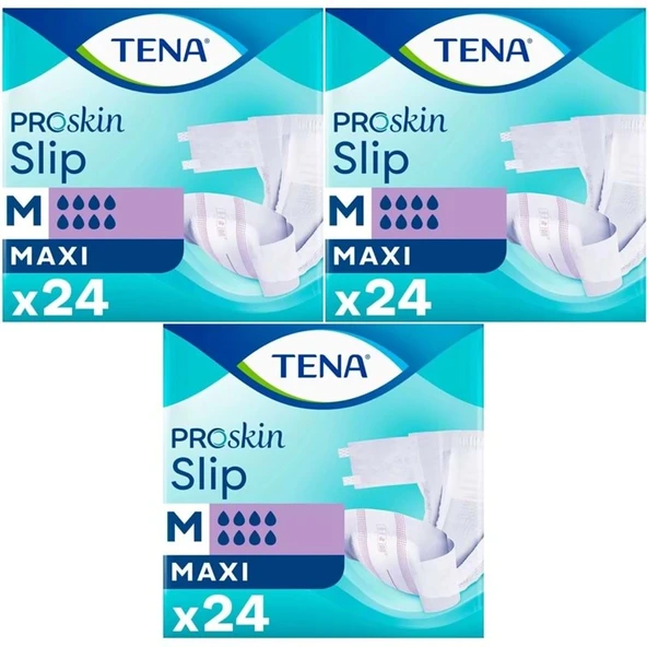 Tena Proskin Slip Maxi Bel Bantlı Yetişkin Bezi M - Orta - Medium 72 Adet ürün görseli 1