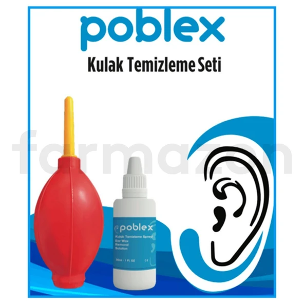 Poblex Kulak Temizleme Seti Pompalı ürün görseli 1
