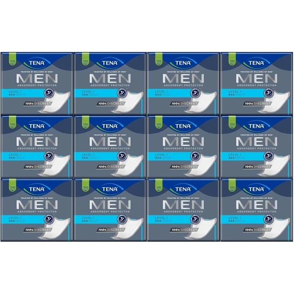 Tena Men Emici Koruma Level 1 Erkek Mesane Pedi 288 Adet ürün görseli 1