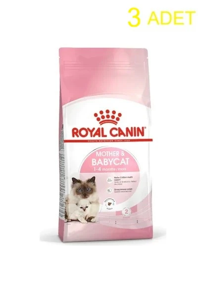 Royal Canin Mother & Baby Cat Yavru Kedi Maması 400 gr x 3 (SKT:10.2026) ürün görseli 1