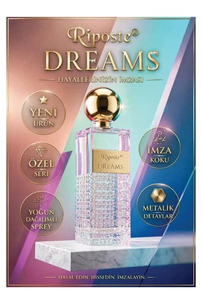 Riposte Dreams Kadın Parfüm EDT 35 ml - Resim 3