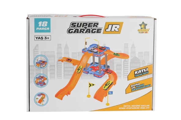 ER-200 SÜPER GARAGE JR OTOPARK SET ürün görseli 1