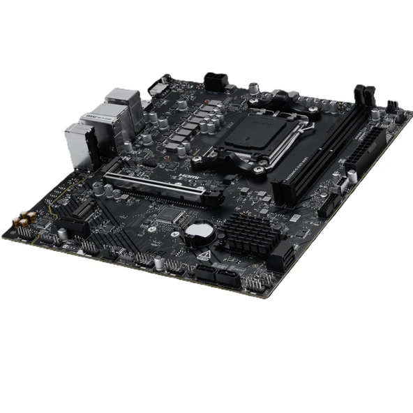 MSI PRO A620AM-G EVO WIFI DDR5 AM5 6800OC HDMI VGA M2 USB 3.2 mATX ürün görseli 1