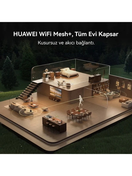 Huawei WiFi Mesh X3 Pro 3600 Mbps 100 m2 Router - Resim 12