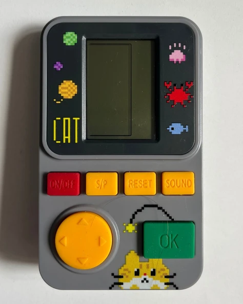 Oyuncak Tetris Gri Renk 11 Cm x 7 Cm ürün görseli 1