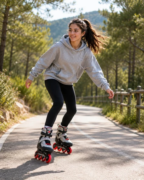 Yetişkin Urban Paten Gri-Kırmızı 38-41 ürün görseli 1