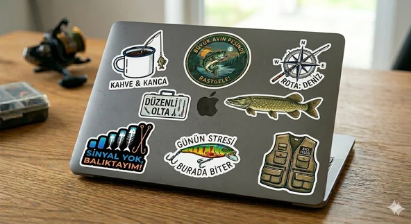 Balıkçılık Sticker Modellleri / #001 ürün görseli 1
