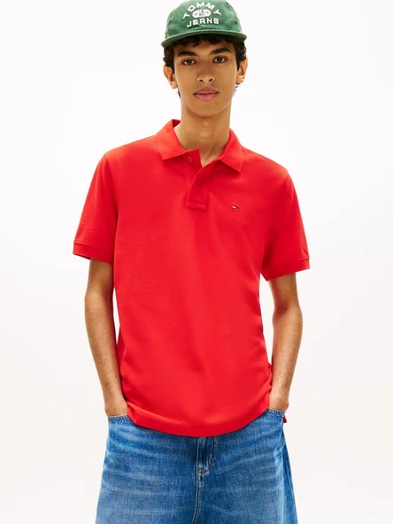 Tommy Hilfiger   TJM REG ESS POLO EXT Erkek Kırmızı Polo - DM0DM22711 ürün görseli 1