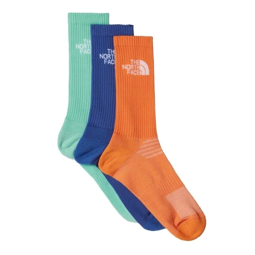 The North Face Multi Sport Cush Crew Unisex Çorap 3P Renkli ürün görseli 1