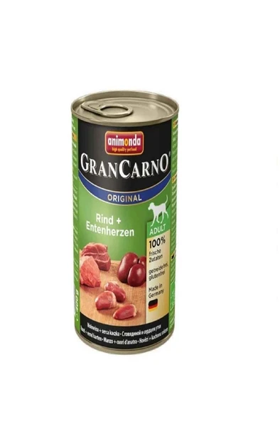 Animonda Grand Carno Sığır Etli Ördekli Köpek Konservesi 400 gr ürün görseli 1