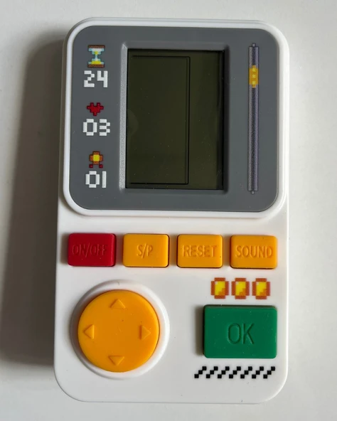 Oyuncak Tetris Beyaz Renk 11 Cm x 7 Cm ürün görseli 1