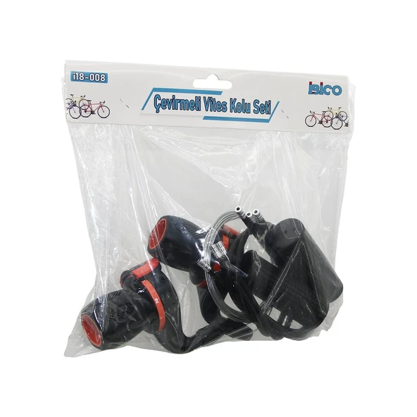 ÇEVİRMELİ BİSİKLET VİTES KOLU SETİ 2PCS VİTES KOLU - 2PCS ELCİK - TEL - TEL KORUYUCU KANAL KABLO (5224) ürün görseli 1