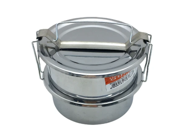 2Lİ SEFER TASI ÇAP: 14CM DERİNLİK: 4.5CM (5224) ürün görseli 1
