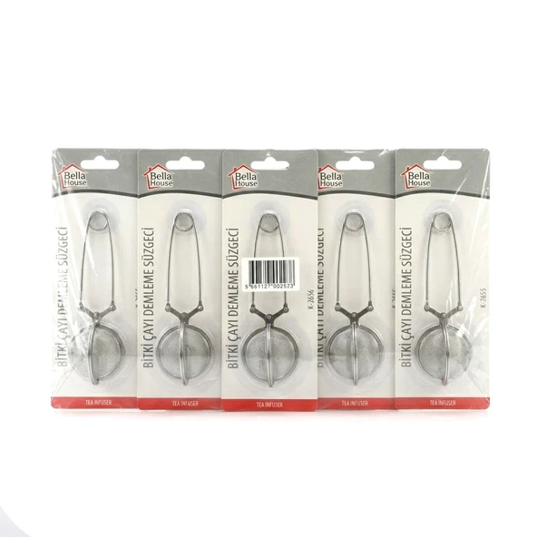 MAŞALI TEL METAL BİTKİ ÇAY SÜZGEÇ (5224) - Resim 3
