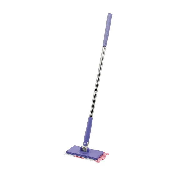 OTOMATİK BEZ DEĞİŞTİREN MOP SAP ÇEK=BEZ BIRAK - SAP İT=BEZ TUT 360° BAŞLIK=8X16CM - SAP: 68CM (5224) ürün görseli 1