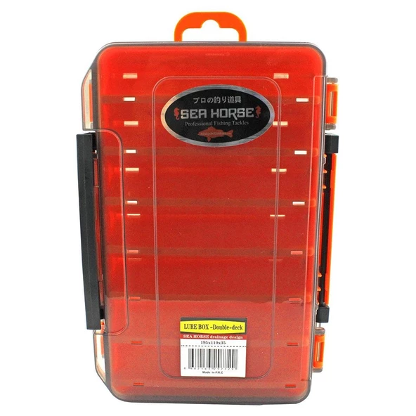 Sea Horse Lure Box Çift Taraflı 195*110*35 ürün görseli 1