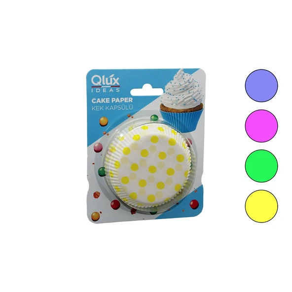 50PCS TURTA - CUPCAKE KEK KAPSÜL (5224) ürün görseli 1