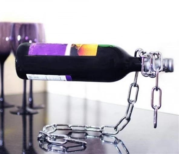 Sihirli İlüzyon Zincir Uçan Şişe Eşya Tutucu Aparat Chain Holder (5224) ürün görseli 1