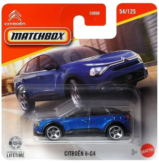 Matchbox - Citroen e-C4 - Lacivert (1/64) ürün görseli 1