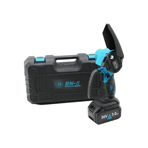 BANCO-800 CHAIN SAW YAĞLI - ZİNCİRLİ BN-5 LTJ-6A 6 İNÇ BUDAMA - DAL KESME MAKİNE ŞARJLI - 2 BATARYA 36V 5.0AH (5224) ürün görseli 1