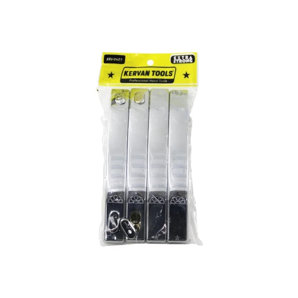 4PCS = 2TKM PLASTİK KROM KAPLAMA DUŞAKABİN KOLU 10MM (5224) ürün görseli 1