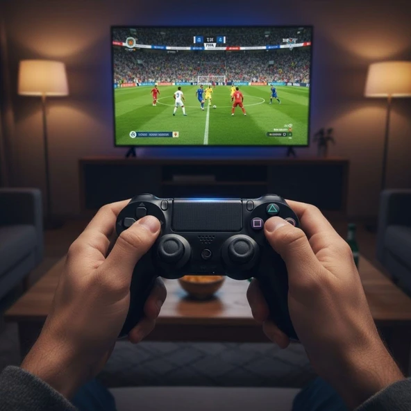 Bluetooth Kablosuz Gamepad – Ergonomik Tutuş, Hassas Analog Joystick, PC &amp; Mobil Uyumlu Oyun Kolu (5224) ürün görseli 1