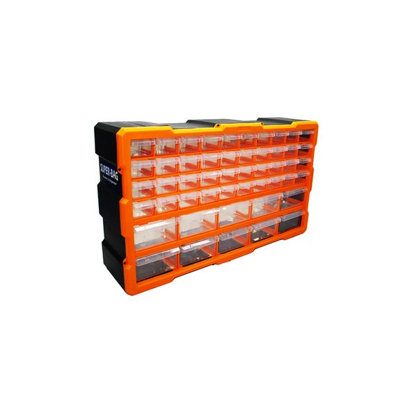 50Lİ MEGA 10BYK+40KÇK MONOBLOK DRAWER ÇEKMECE SETİ 62X15.7X36CM HERHANGİ BİR RENK GÖNDERİLİR (5224) ürün görseli 1