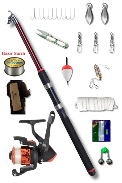 Piranha Dolphin 165cm 50-150gr Ak 200 Çocuk Olta Seti ürün görseli 1