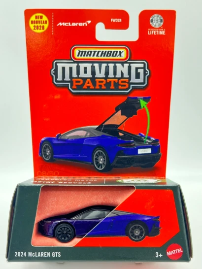 Matchbox 2026 Serisi Movıng Parts - 2024 Mclaren Gts ürün görseli 1