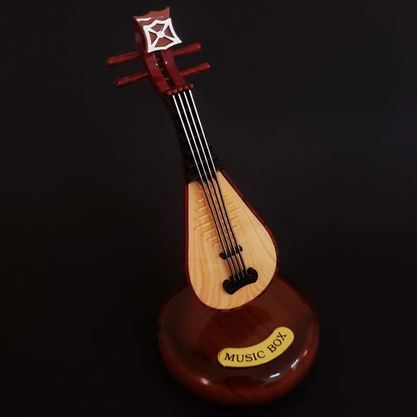Saz Tasarımlı Dekoratif Müzik Kutusu ürün görseli 1