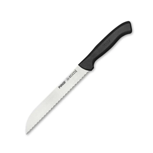 38024 Ecco Pro Ekmek Bıçağı 17,5 cm - Siyah ürün görseli 1