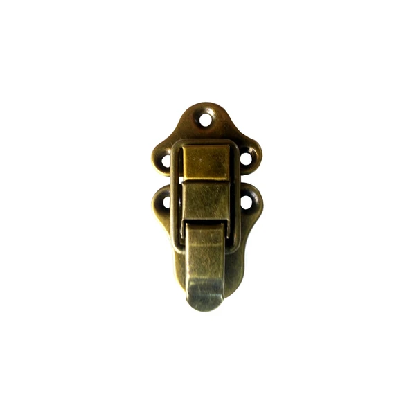Sandık, Kutu Klipsi, Ön Kilidi - 72x40mm, Antik, 100 Adet ürün görseli 1