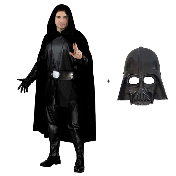 Star Wars Luke Skywalker Pelerini Yetişkin Ve Maskesi ürün görseli 1