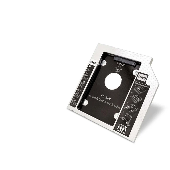 Hdd Caddy Kızak Ata 12.7 Mm Sılver HDX1754 ürün görseli 1
