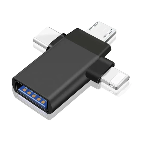 ZR172 Siyah T Otg Çoğaltıcı Aparat ürün görseli 1