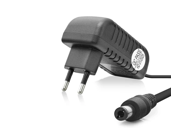 12V 2A 24W Modem / Router Adaptörü - 5.5X2.5Mm - Siyah HD752 ürün görseli 1