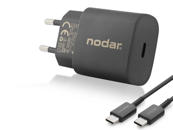 Type-C Pd Hızlı Şarj Seti 25W - Siyah ND1003 ürün görseli 1