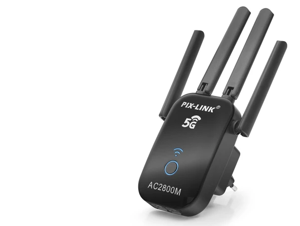 Wifi Repeater / Router / Ap Ac2800 Dual Band 5 Ghz - Siyah Lv-Ac27Q ürün görseli 1