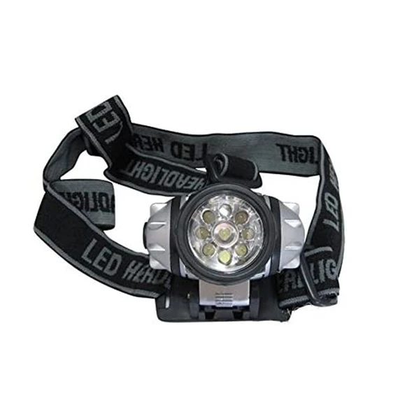 9 LED’li Pilli Kafa Lambası Güçlü Aydınlatma Kompakt Taşınabilir Model WT-042 ürün görseli 1