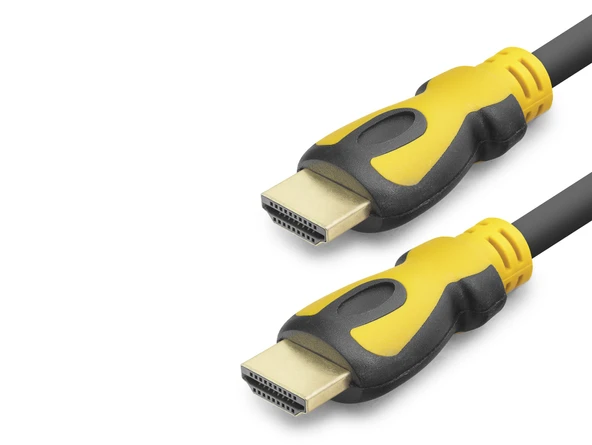 Hdmi Kablo 14+1 Od 7.0 Mm 12.9 M - Siyah Sarı XY6005 ürün görseli 1