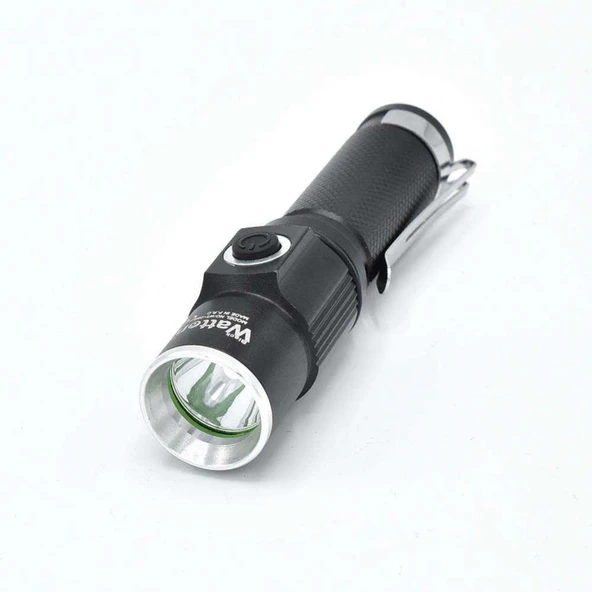 Güçlü Şarjlı Mini LED Cep Feneri Taşınabilir Profesyonel Aydınlatma Sistemi WT-089 ürün görseli 1