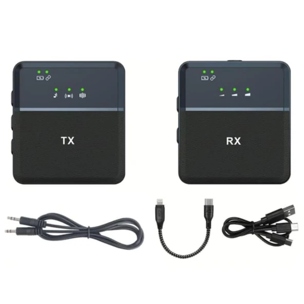 ZR558 Sx9 Tx Lightning Type-C Aux Mikrofon ürün görseli 1