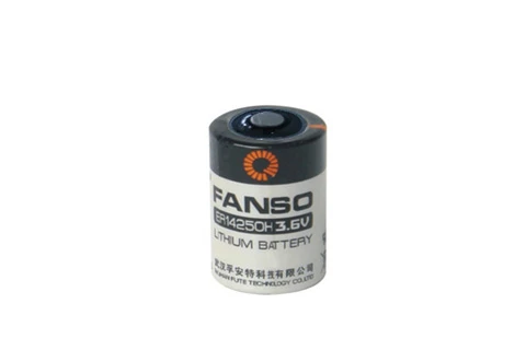 ER14250 3.6V 1/2 AA Size Lithium Pil (Li-SOCL2) ürün görseli 1