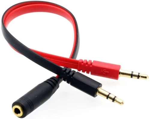 Tek Girişli Kulaklığı Mikrofon ve Ses Çeviren Kablo RXY-4611 ürün görseli 1