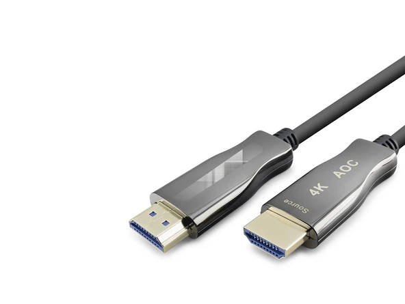 Fiber Optik Hdmi 2.0 Kablo 4K Uhd 60 Hz 50 M - Siyah HDX2059 ürün görseli 1