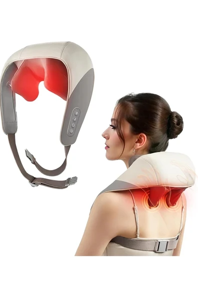 Şarjlı Ovmalı Isıtmalı Masaj Aleti Insan Eli Yoğurma Hissi ürün görseli 1