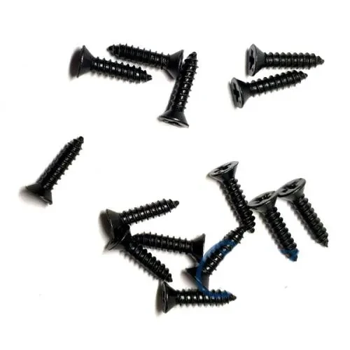 Klips, Menteşe, Ayak, Ağaç, Sunta Vidası 2,2x9,5mm - Siyah 1000 Adet ürün görseli 1
