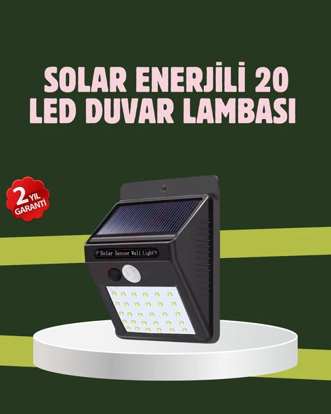 Kablo Gerektirmeyen Solar Led Bahçe Ve Veranda Işığı ürün görseli 1